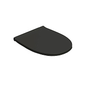 Globo 4All Крышка-сиденье для унитаза, с микролифтом, крепление хром, цвет: темно-серый MDR20SK