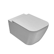 Globo Stone Унитаз подвесной безободковый, с креплением, 36x52 см, цвет: белый матовый STS05BO
