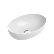 Catalano Zero Раковина чаша 60x42x18h см, без перелива, покрытие Cataglaze, цвет: белый глянцевый 16042AVL00