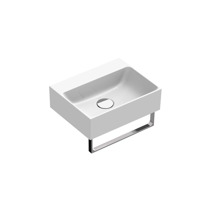 Catalano Comfort Раковина подвесная 40x32x12h см, без перелива, покр. Cataglaze, цвет: белый глянц. 0220420001