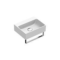 Catalano Comfort Раковина подвесная 40x32x12h см, без перелива, покр. Cataglaze, цвет: белый глянц. 0220420001