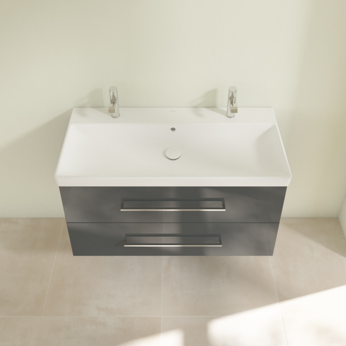 Villeroy & Boch Pаковина для установки на тумбу, цвет: белый 4156A401