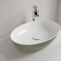Villeroy & Boch Artis Раковина 61x41x13 см, накладная, цвет: Sage Green 419861BCS8