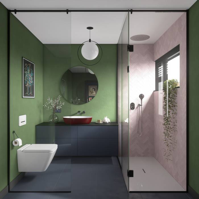 Villeroy & Boch Artis Раковина 61x41x13 см, накладная, цвет: Bordeaux 419861BCS9