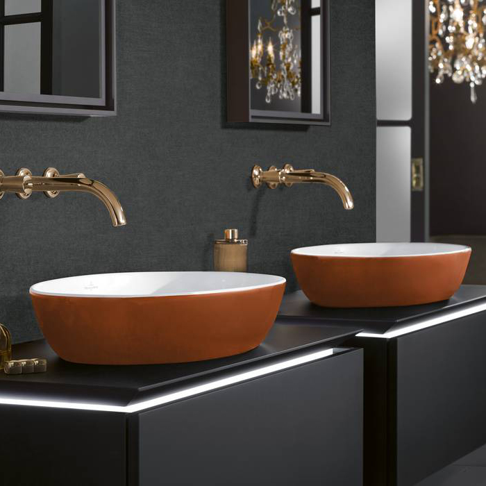Villeroy & Boch Artis Раковина 61x41x13 см, накладная, цвет: Rust 419861BCW8