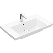 Villeroy & Boch Subway 3.0 Раковина 80х47х16,5 см, 1 отв., подвесная, цвет: альп. белый 4A7080R1