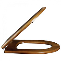 Villeroy & Boch Hommage Сиденье с крышкой для унитаза, цвет: орех 9926K600