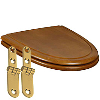 Villeroy & Boch Hommage Сиденье с крышкой для унитаза, цвет: орех 9926K600