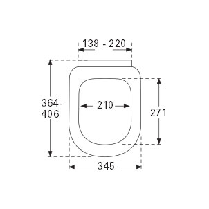 Villeroy & Boch Architectura Сиденье с крышкой для унитаза, цвет: белый 9M66S201