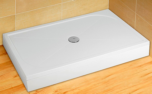 Radaway Paros D Plus Душевой поддон из композита, 160х80х12,5h см, цвет: белый глянцевый MBD8016-03-1