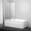 Ravak 10° 10CVS2 L Шторка на ванну левая, прозрачное стекло 99x150h см, цвет: хром 7QLA0103Z1