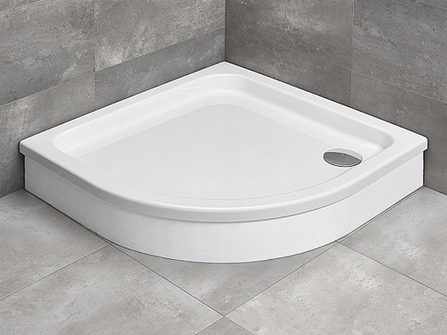 Radaway Siros A Compact Душевой поддон из акрила, 90х90х17h см, цвет: белый глянцевый SBA9917-1