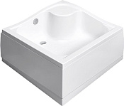 Radaway Korfu C Душевой поддон из акрила, 80х80х48h см, цвет: белый глянцевый 4C88400-03