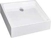 Radaway Laros D Душевой поддон из акрила, 90х80х17h см, цвет: белый глянцевый SLD8917-01