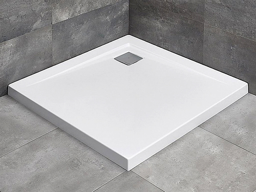 Radaway Argos C Душевой поддон из акрила, 80х80х5,5h см, цвет: белый глянцевый 4AC88-01