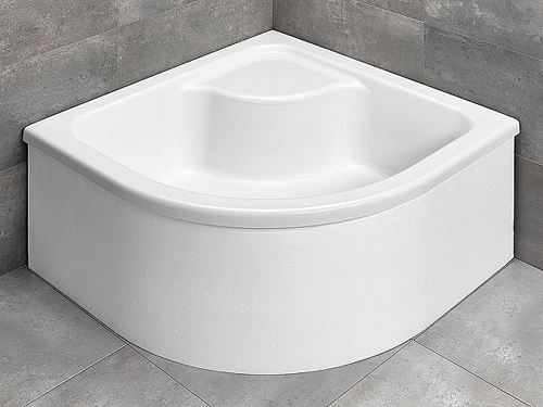 Radaway Naxos A Душевой поддон из акрила, 90х90х41h см, цвет: белый глянцевый SBA9941-1