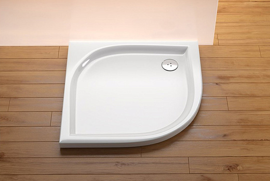 Ravak Elipso Поддон для душа с экраном 90x90x17,5h см, цвет: белый A227701410