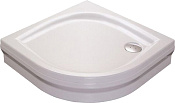 Ravak Elipso Поддон для душа с экраном 90x90x17,5h см, цвет: белый A227701410