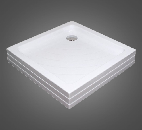Ravak Angela Поддон для душа с экраном 80x80x18,5h см, цвет: белый A004401120