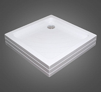 Ravak Angela Поддон для душа с экраном 80x80x18,5h см, цвет: белый A004401120