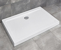 Radaway Doros D Душевой поддон из акрила, 110х90х5h см, цвет: белый глянцевый SDRD1190-01