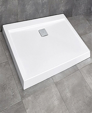 Radaway Argos D Душевой поддон из акрила, 90х80х5,5h см, цвет: белый глянцевый 4AD89-01