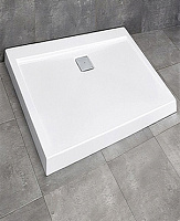 Radaway Argos D Душевой поддон из акрила, 90х80х5,5h см, цвет: белый глянцевый 4AD89-01