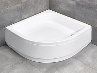 Radaway Samos A Душевой поддон из акрила, 80х80х29,5h см, цвет: белый глянцевый 4S88300-03