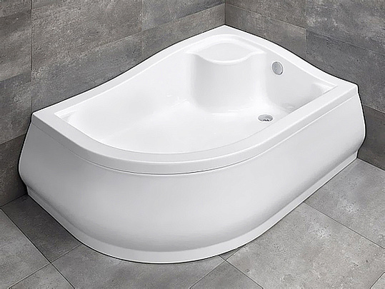 Radaway Korfu E Душевой поддон из акрила, 120х90х48,5h см, цвет: белый глянцевый 4E91240-03R