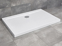 Radaway Doros D Душевой поддон из акрила, 130х90х5h см, цвет: белый глянцевый SDRD1390-01