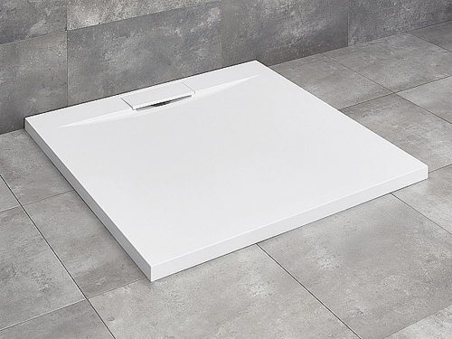 Radaway Giaros С Душевой поддон из акрила, 90х90х4h см, цвет: белый глянцевый MKGC9090-03