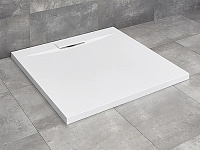 Radaway Giaros С Душевой поддон из акрила, 90х90х4h см, цвет: белый глянцевый MKGC9090-03