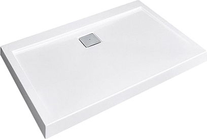 Radaway Argos D Душевой поддон из акрила, 100х80х5,5h см, цвет: белый глянцевый 4AD810-01