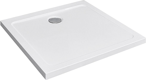 Radaway Doros C Душевой поддон из акрила, 100х100х5h см, цвет: белый глянцевый SDRC1010-01