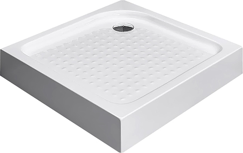 Radaway Rodos C Compact Душевой поддон из акрила, 90х90х16,5h см, цвет: белый глянцевый 4K99155-04