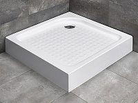 Radaway Rodos C Compact Душевой поддон из акрила, 90х90х16,5h см, цвет: белый глянцевый 4K99155-04