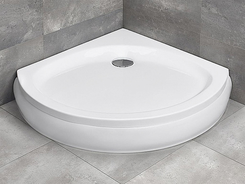 Radaway Patmos B Душевой поддон из акрила, 90х90х16h см, цвет: белый глянцевый 4T99155-03