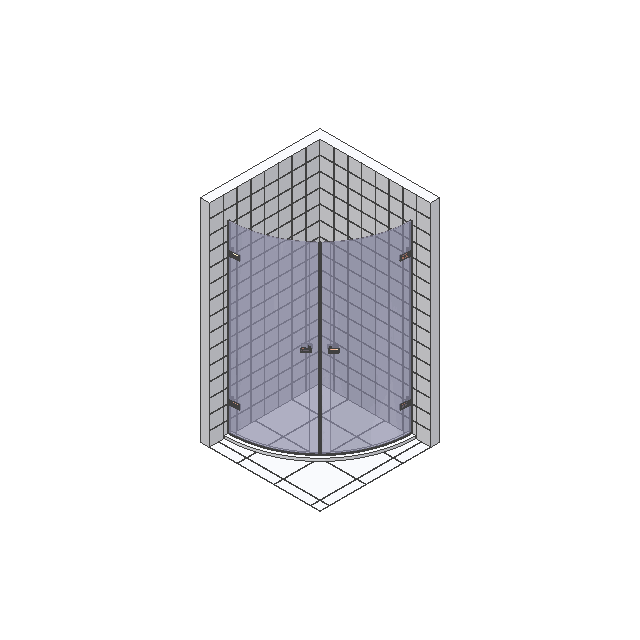 Душевой уголок Radaway Eos PDD 90 прозрачное стекло 37603-01-01N