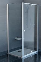 Ravak PPS-100 Pivot Душевая перегородка 100 см, прозрачное стекло, цвет: белый 90GA0100Z1