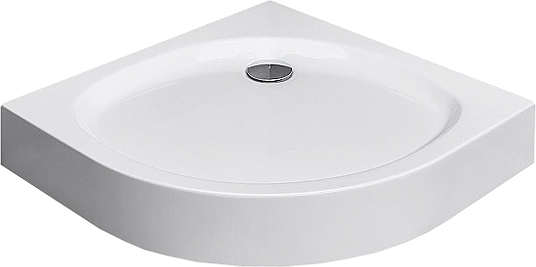 Radaway Patmos A Compact Душевой поддон из акрила, 80х80х16h см, цвет: белый глянцевый 4S88155-05