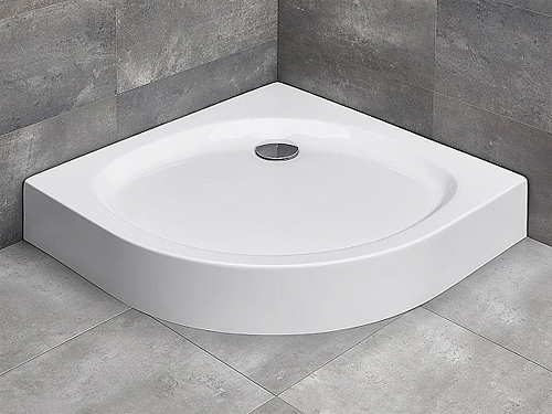 Radaway Patmos A Compact Душевой поддон из акрила, 80х80х16h см, цвет: белый глянцевый 4S88155-05
