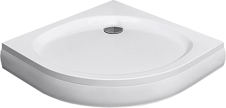 Radaway Patmos A Душевой поддон из акрила, 90х90х15h см, цвет: белый глянцевый 4S99155-03