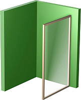 Ravak PPS-80 Pivot Душевая перегородка 80 см, прозрачное стекло, цвет: сатин 90G40U00Z1