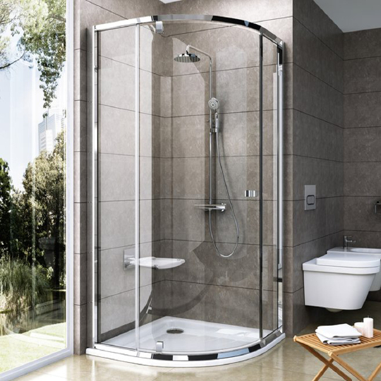 Ravak PSKK3 Pivot Душевой уголок 99,5x190h см, прозрачное стекло 6 мм, цвет: белый 376AA100Z1