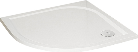 Radaway Paros A Душевой поддон из композита, 100х100х12,5h см, цвет: белый глянцевый MBA1010-03-1