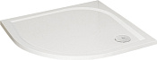 Radaway Paros A Душевой поддон из композита, 100х100х12,5h см, цвет: белый глянцевый MBA1010-03-1