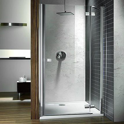 Radaway Almatea DWJ Душевая дверь в нишу, правая, прозрачная, 120х195h см, цвет: хром глянцевый 31502-01-01N