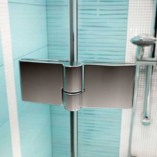 Ravak Smartline Душевая дверь в нишу 100x190h см распашная правая, прозрачное стекло, цвет: хром 0SPAAA00Z1