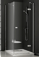 Ravak Smartline Душевая дверь в нишу 100x190h см распашная правая, прозрачное стекло, цвет: хром 0SPAAA00Z1