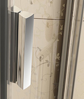 Ravak BLDP2-100 Chrome Душевая дверь в нишу 101x190h см распашная, рифленое стекло 6 мм, цвет: сатин 0PVA0U00ZG